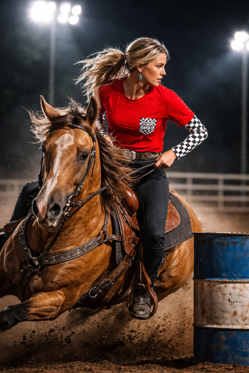 Customized Short Sleeve T + Mesh Shirt